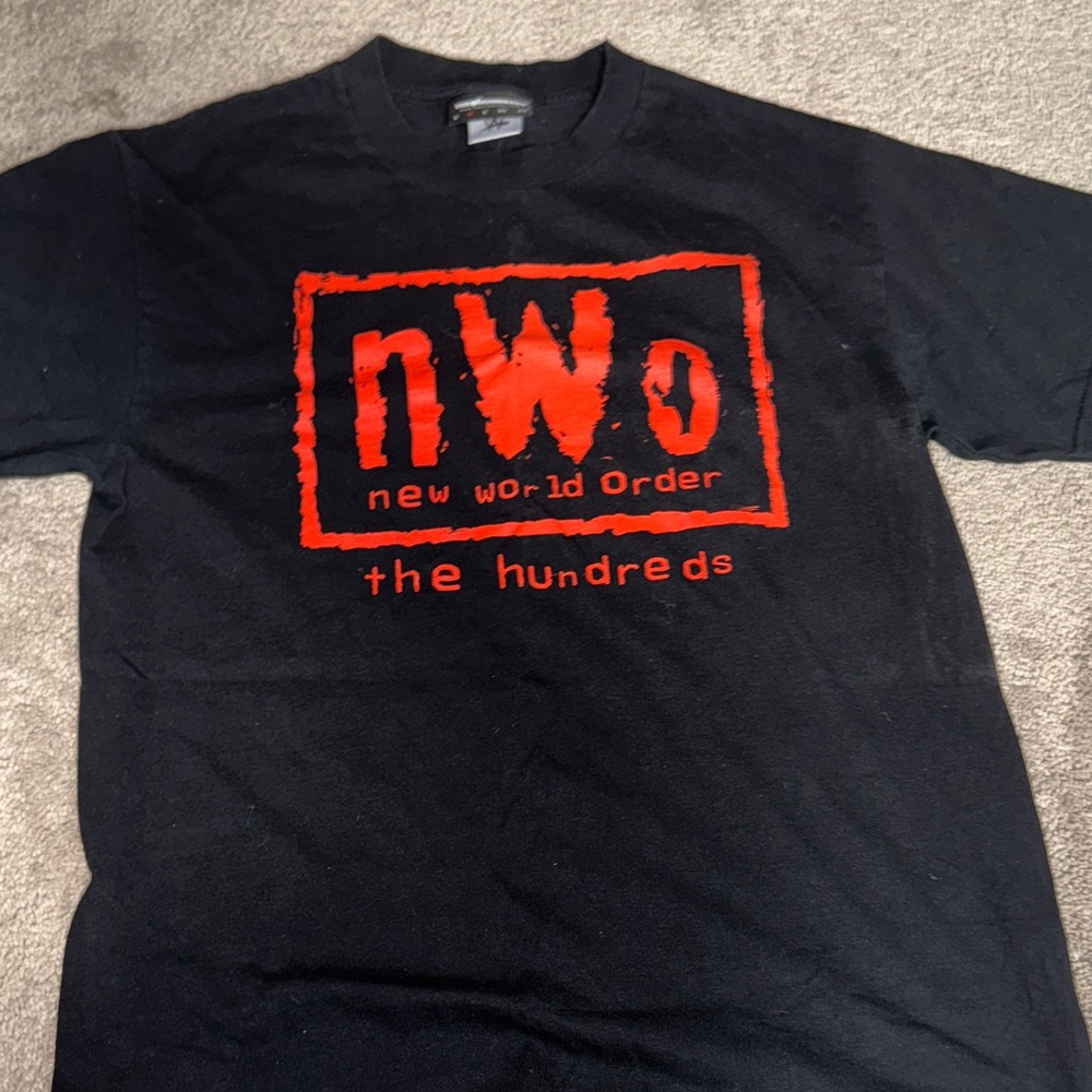 The Hundreds NWO Black and Red Tee